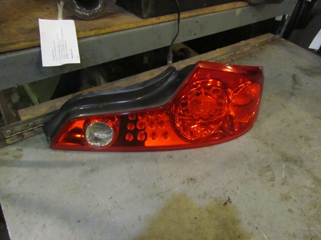 2003 Infiniti G35 Coupe RH Passenger Tail Light