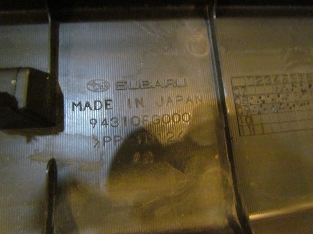 2010 Subaru WRX Hatchback Rear Hatch Upper Trim Panel 94310FG000