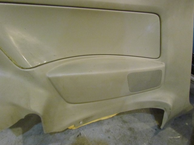 2003 Infiniti G35 Coupe LH Driver Quarter Trim Panel 76901 AM800