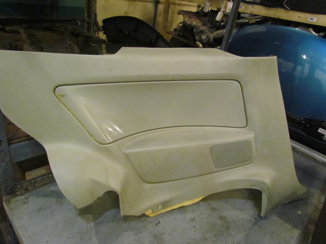 2003 Infiniti G35 Coupe LH Driver Quarter Trim Panel 76901 AM800