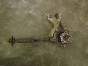 2003 Infiniti G35 Coupe Rear RH Spindle, Strut & Control Arms