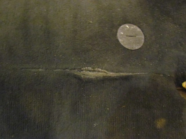 2006 BMW M5 E60 Front Interior Carpet. Shows Minor Wear