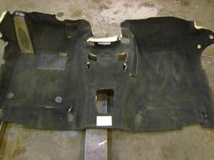 2006 BMW M5 E60 Front Interior Carpet. Shows Minor Wear