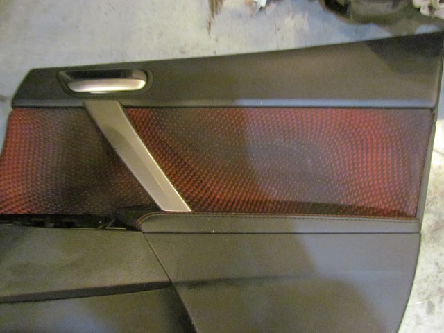 2010 Mazda SPEED3 Rear RH Passenger Door Panel