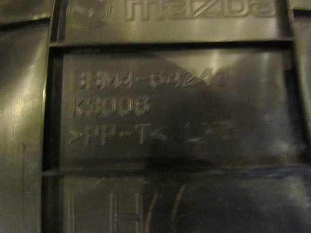 2010 Mazda SPEED3 LH Driver Interior Kick Trim Panel BBM4 64241