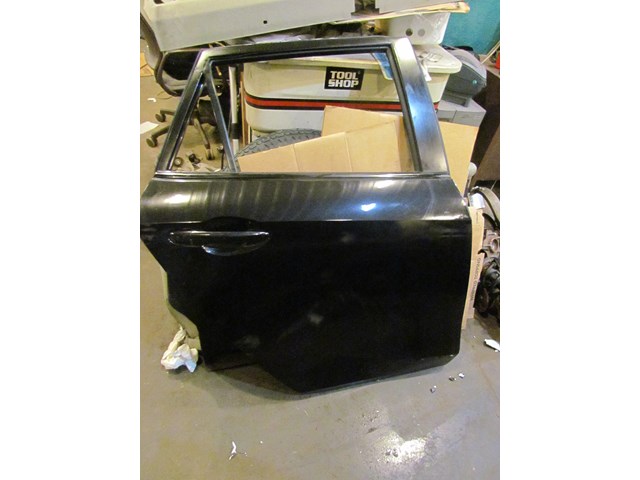 2010 Mazda SPEED3 Rear RH Passenger Door Shell & Exterior Handle