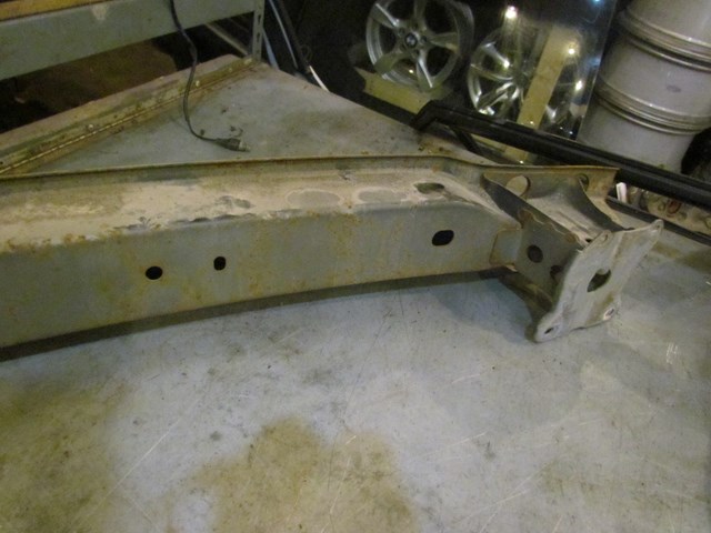 2010 Mazda SPEED3 Rear Bumper Reinforcement Bar w/Mounts