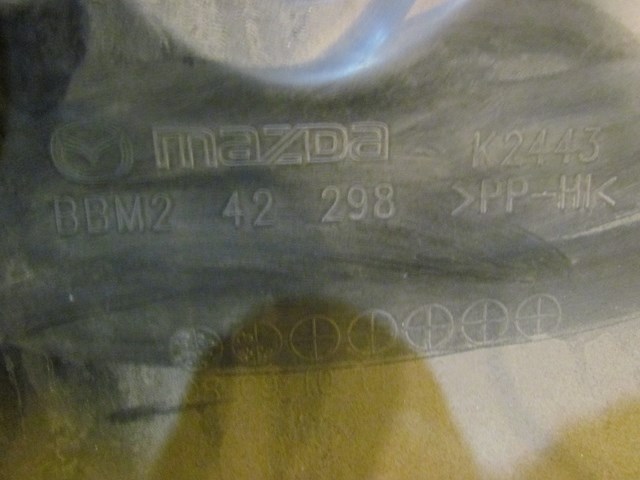 2010 Mazda SPEED3 Gas Filler Tube Splash Shield BBM2 42 298