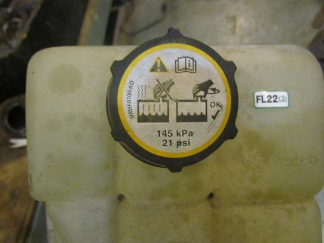 2010 Mazda SPEED3 Coolant Reservoir Radiator Overflow Bottle