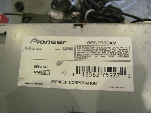 Pioneer AVIC-D3 Double Din Radio With Navigation