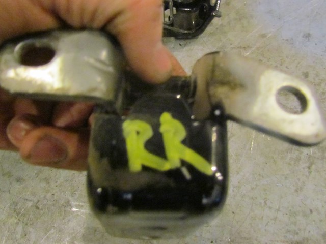 2010 Mazda Mazdaspeed3 RH Passenger Rear Door Hinge