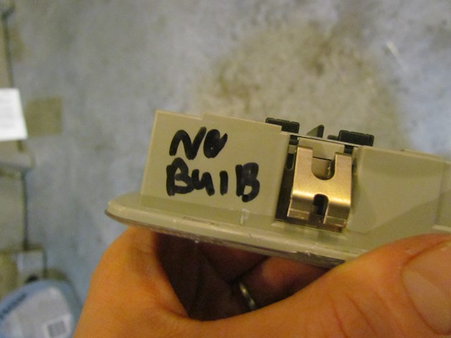 2006 Infiniti G35x Sedan Rear LH Driver Map Light Dome Light-NO BULB