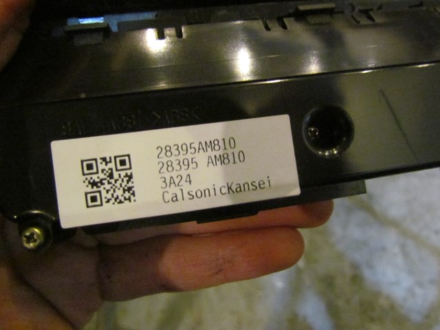 2003 Infiniti G35 Coupe  Navigation Controls 28395AM810