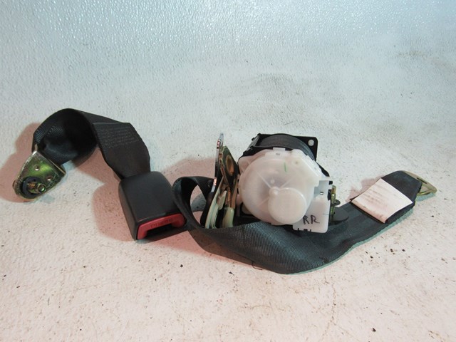 03 04 Infiniti G35 Coupe Rear RH Passenger Seat Belt Buckle-Black