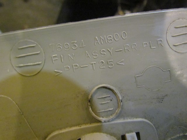 2003 Infiniti G35 Coupe RH Passenger C Pillar Trim 76934 AM800