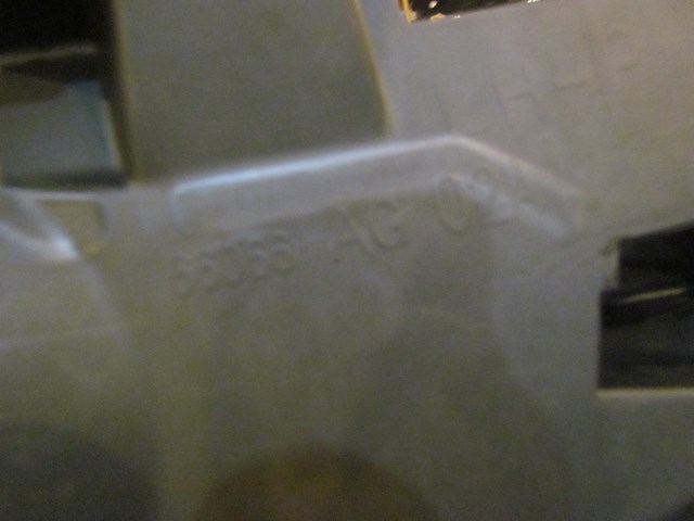 2005 Legacy GT Sedan RH Pass Under Dash Trim Panel 66066AG02A