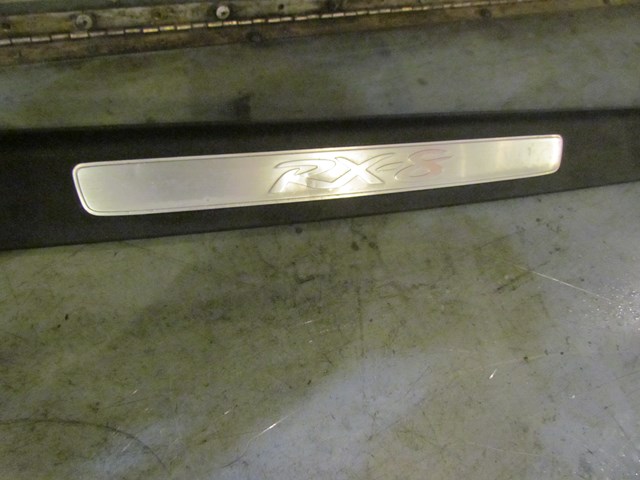 2005 Mazda RX8 RH Passenger Door Sill Kick Plate-Some dings