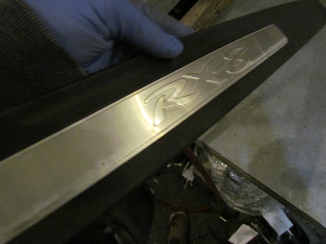 2005 Mazda RX8 RH Passenger Door Sill Kick Plate-Some dings