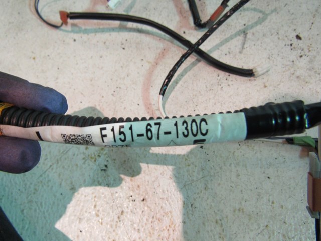 2005 Mazda RX8 Roof Wiring Roof Wire Harness F151 67 130