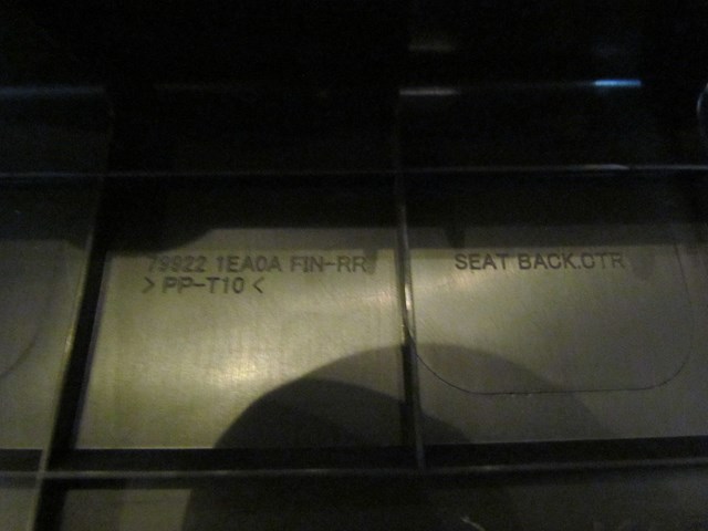 2015 Nissan 370z Behind Trim Panel 79922 1EA0A