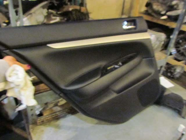 2008 Infiniti G35 Sedan Rear LH Driver Door Panel