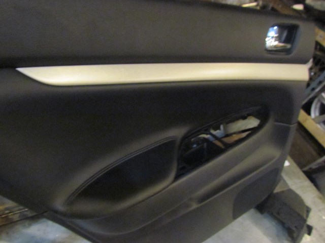 2008 Infiniti G35 Sedan Rear LH Driver Door Panel