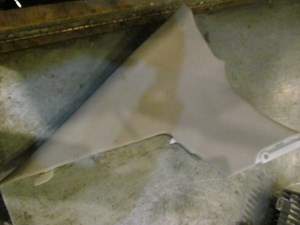 2008 Infiniti G35 Sedan LH Driver C Pillar Trim Panel