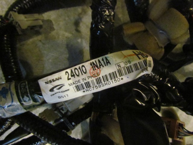2008 Infiniti G35x Sedan Dash Wire Harness 24010 1NA1A