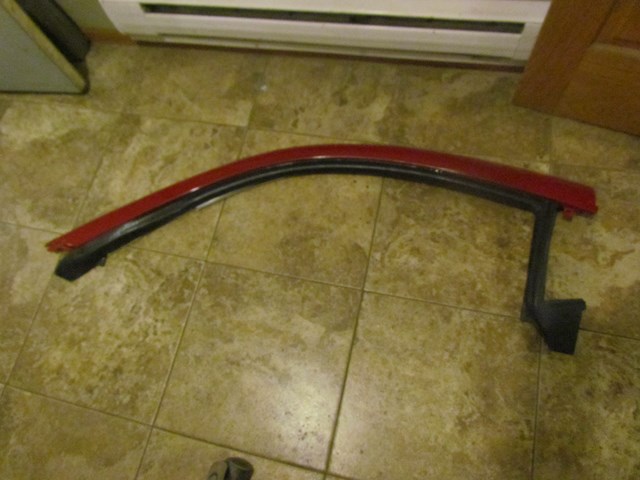 2006 Nissan 350z LH Driver Exterior A PIllar Trim w./Seal