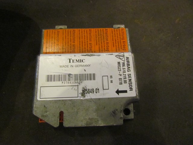 1998 Porsche Boxster Wheel Dash Airbag Set 996 618 219