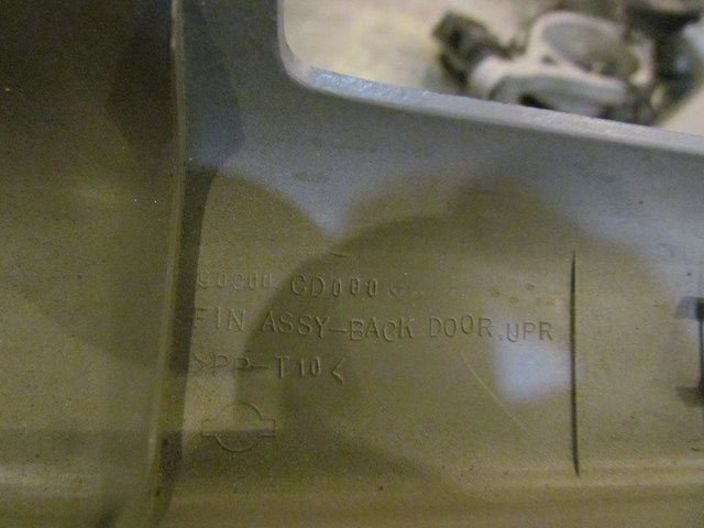 2006 Nissan 350z Upper Hatch Finish Trim-Frost-90900 CD000