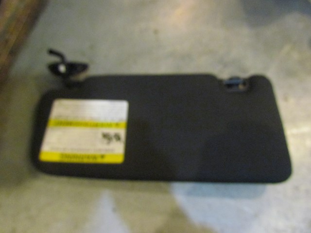 2017 Subaru WRX RH Passenger Sun Visor w/Light