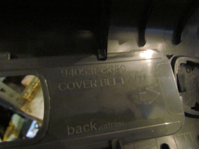 2017 Subaru WRX RH Passenger Upper B Pillar Trim 94053FC050