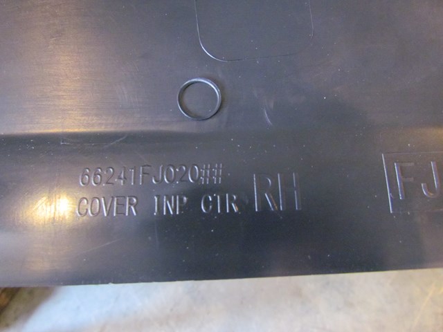 2017 Subaru WRX RH Passenger Center Console Trim 66241FJ020