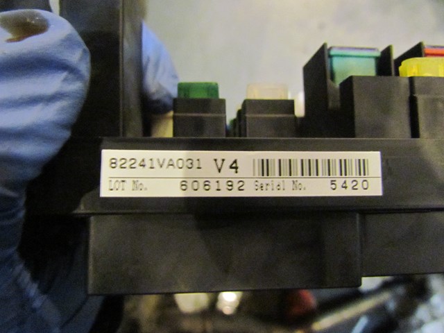 2017 Subaru WRX Engine Bay Fuse Box 82241VA031