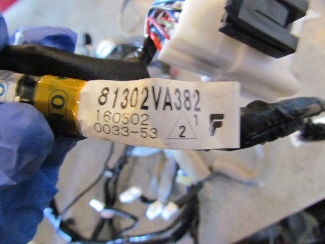 2017 Subaru WRX Dash Wire Harness 81302VA382