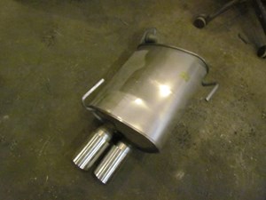 2017 Subaru WRX RH Passenger Exhaust Muffler 