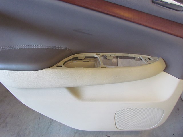 2008 Infiniti G35 Sedan Rear LH Driver Door Panel-Wheat