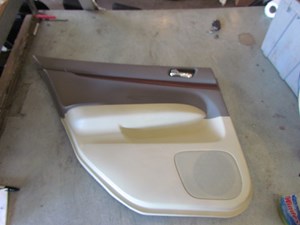 2008 Infiniti G35 Sedan Rear LH Driver Door Panel-Wheat