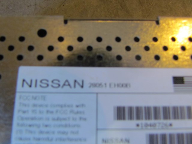 2008 Infiniti G35 Satellite Radio Receiver 28051 EH00B