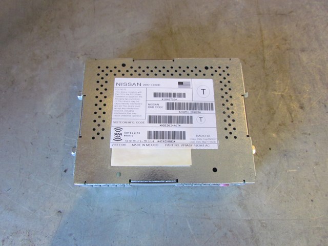 2008 Infiniti G35 Satellite Radio Receiver 28051 EH00B