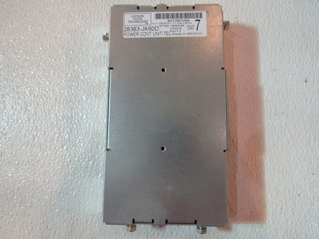 2008 Infiniti G35 Sedan Telephone Control Module 28383 JK60D