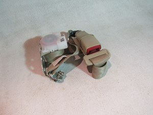 2007 2008 Infiniti G35 Sedan Rear RH Pass Seat Belt & Buckle-Wheat