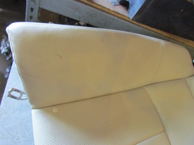 2008 Infiniti G35x Sedan Rear RH Passenger Seat Back Cushion OEM Wheat