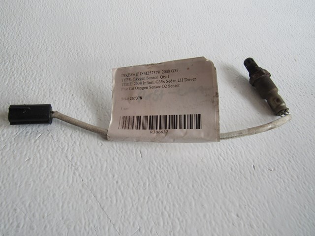 2007 2008 Infiniti G35x Sedan LH RH Post Cat Oxygen Sensor O2