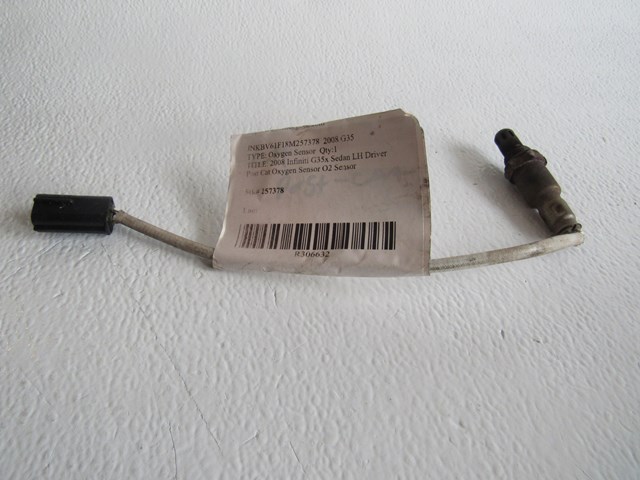 2007 2008 Infiniti G35x Sedan LH RH Post Cat Oxygen Sensor O2