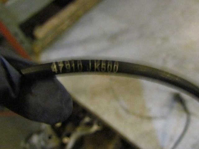 2008 Infiniti G35x Sedan Front LH Driver ABS Sensor 47910 JK500