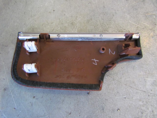 2006 Infiniti M35 M35x LH Driver Dash Trim Woodgrain 68410 EH100