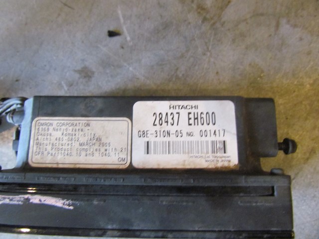 2006 Infiniti M35x Adaptive Cruise Control Module 28437 EH600