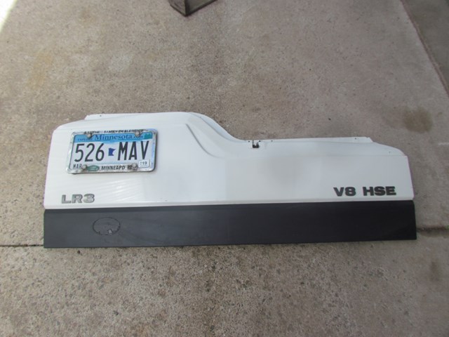 2006 Land Rover LR3 HSE Lower Hatch Tail Gate Lift Gate White